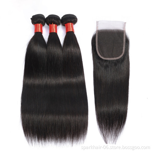 Cheap 9A 10A 11A Grade 100% Peruvian Human Hair Weave Extensions Vendors Raw Peruvian Hair Bundles with Closure Double Drawn